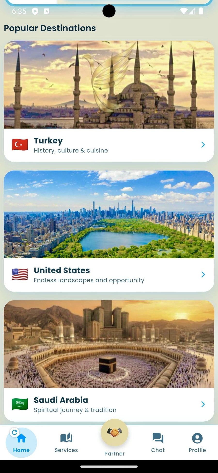 SafarSahal app trip planning screen